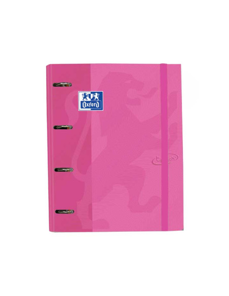 EXPOSITOR 10 CARPETAS OXFORD EUROPEANBINDER TOUCH A4 COLORES PASTEL 5x5 100h