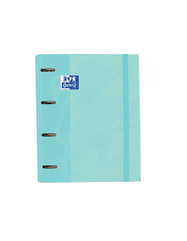 EXPOSITOR 10 CARPETAS OXFORD EUROPEANBINDER TOUCH A4 COLORES PASTEL 5x5 100h