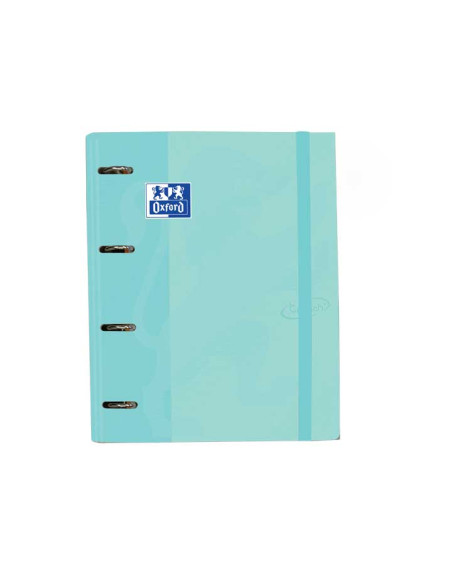 EXPOSITOR 10 CARPETAS OXFORD EUROPEANBINDER TOUCH A4 COLORES PASTEL 5x5 100h