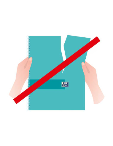 CARPETA DE 40 FUNDAS OXFORD LIVE&GO A4 COLORES VIVOS