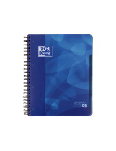 CUADERNO OXFORD EUROPEANBOOK 4 LAGOON CON 4 SEPARADORES A4 120h HORIZONTAL