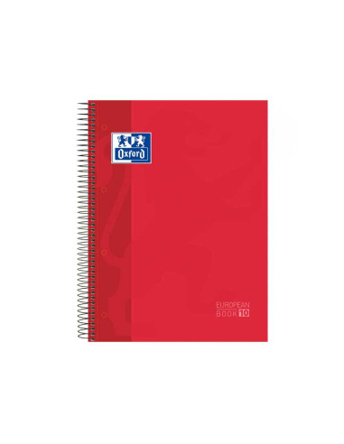 CUADERNO OXFORD CLASSIC EUROPEANBOOK 10 A4 150h TAPA EXTRADURA COLORES SURTIDOS