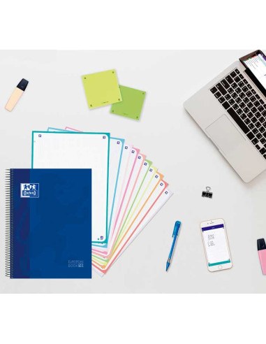 CUADERNO OXFORD CLASSIC EUROPEANBOOK 10 A4 150h TAPA EXTRADURA COLORES SURTIDOS
