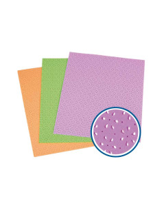 PACK 6h GOMA EVA CARCHIARTS 40x30cm PERFORADA FLORES