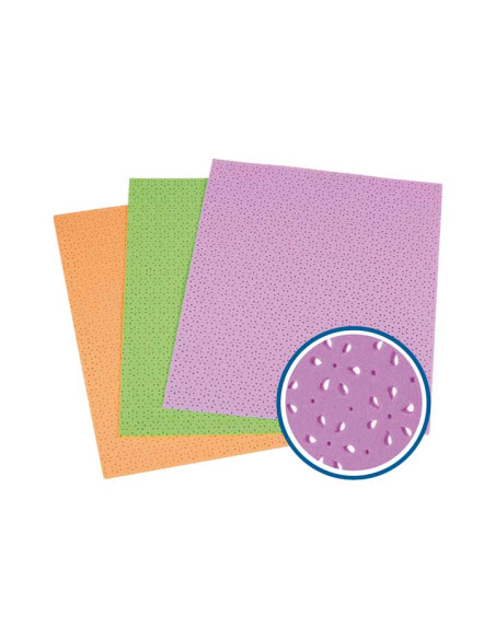 PACK 6h GOMA EVA CARCHIARTS 40x30cm PERFORADA FLORES