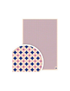 BOLSA 5h GOMA EVA CARCHIARTS DECORADA GEOMETRIC DIAMONDS