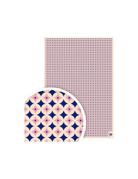 BOLSA 5h GOMA EVA CARCHIARTS DECORADA GEOMETRIC DIAMONDS