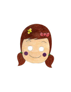 BOLSA 14 CARETAS NIEFENVER PARA COLOREAR FAMILIA 2