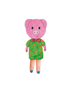 PACK MARIONETAS DE DEDOS NIEFENVER LOS 3 CERDITOS