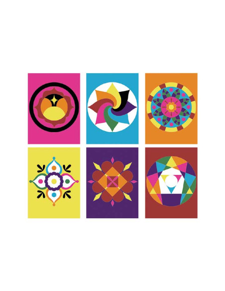 CUADRO ARENA NIEFENVER MODMANDALAS PACK DE 6