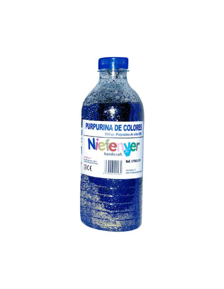 PURPURINA NIEFENVER BOTELLA 550g AZUL