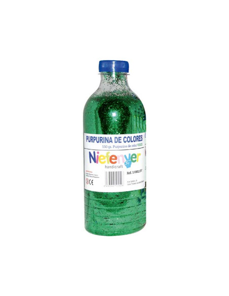 PURPURINA NIEFENVER BOTELLA 550g VERDE