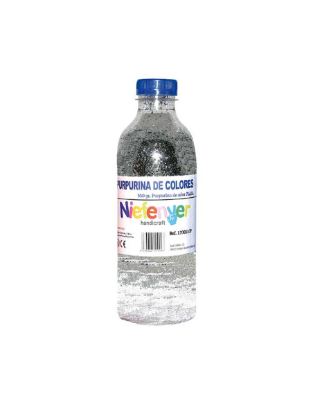PURPURINA NIEFENVER BOTELLA 550g PLATA