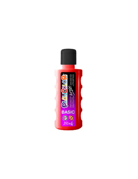 BOTE PINTURA PLAYCOLOR ACRYLIC BASIC 250ml