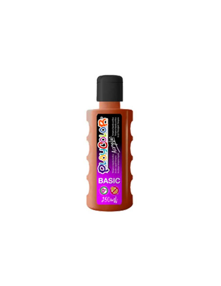 BOTE PINTURA PLAYCOLOR ACRYLIC BASIC 250ml