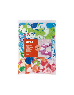 BLÍSTER 500 FIGURAS APLI GOMA EVA ADHESIVAS NÚMEROS