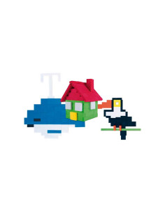 BOLSA 480 MINI LADRILLOS NIEFENVER DE GOMA EVA