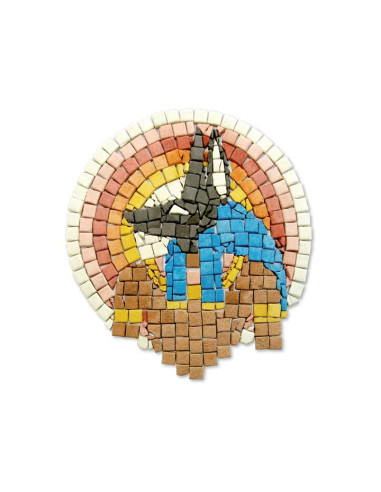 BOTE MOSAICO ANTIGUO NIEFENVER 250gr 10x10mm