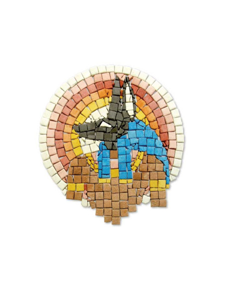 BOTE MOSAICO ANTIGUO NIEFENVER 250gr 10x10mm