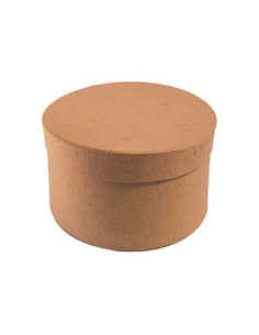 CAJA DE PAPEL MACHÉ INNSPIRO CÍRCULO 15x7cm