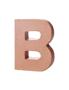 LETRA DE PAPEL MACHÉ INNSPIRO B 10Cm