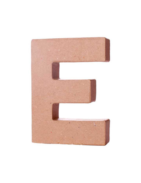 LETRA DE PAPEL MACHÉ INNSPIRO E 10Cm