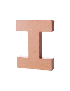 LETRA DE PAPEL MACHÉ INNSPIRO I 10Cm