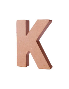 LETRA DE PAPEL MACHÉ INNSPIRO K 10Cm