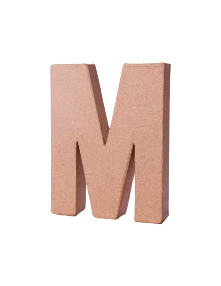 LETRA DE PAPEL MACHÉ INNSPIRO M 10Cm