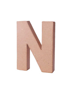 LETRA DE PAPEL MACHÉ INNSPIRO N 10Cm