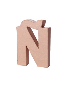 LETRA DE PAPEL MACHÉ INNSPIRO Ñ 10Cm