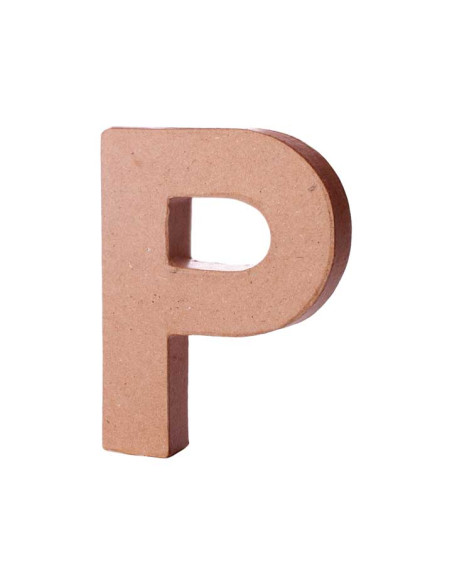 LETRA DE PAPEL MACHÉ INNSPIRO P 10Cm