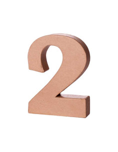 NÚMERO DE PAPEL MACHÉ INNSPIRO 2 10Cm