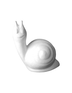 BOLSA 1 FIGURA DE POREXPAN INNSPIRO CARACOL 21x20cm