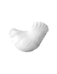 BOLSA 2 FIGURAS DE POREXPAN INNSPIRO GALLINA 14x9cm