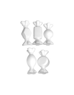 BOLSA 15 FIGURAS DE POREXPAN INNSPIRO CARAMELOS SURTIDOS