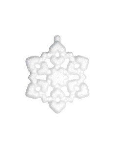 BOLSA 10 FIGURAS DE POREXPAN INNSPIRO COLGANTES COPO NIEVE 75cm