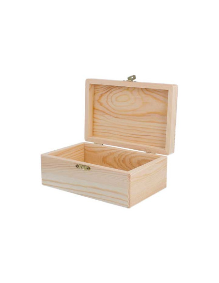 CAJA MADERA DE PINO INNSPIRO RECTANGULAR 17x11x7cm
