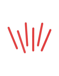 BOLSA 50 PALOS INNSPIRO MADERA 114x10mm