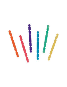 BOLSA 100 PALOS INNSPIRO MADERA CON RANURAS 114x10mm