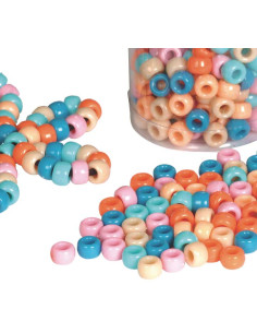 BOTE 300 ABALORIOS NIEFENVER PASTEL