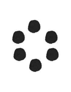 BOLSA 50 POMPONES INNSPIRO DE POLIPROPILENO Ø25mm