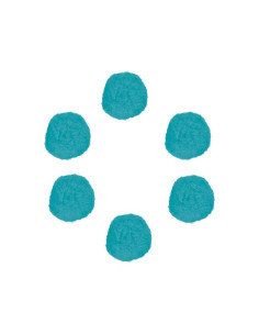 BOLSA 50 POMPONES INNSPIRO DE POLIPROPILENO Ø25mm