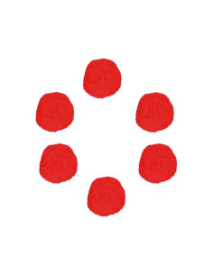 BOLSA 50 POMPONES INNSPIRO DE POLIPROPILENO Ø25mm