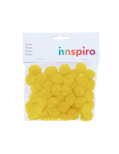 BOLSA 50 POMPONES INNSPIRO DE POLIPROPILENO Ø25mm 2