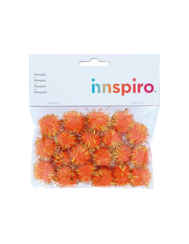 BOLSA 20 POMPONES BRILLANTES INNSPIRO Ø25mm