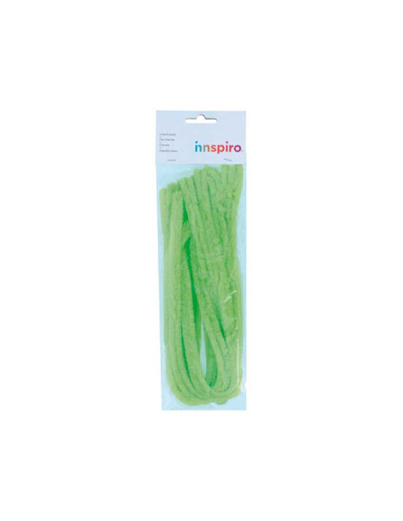 BOLSA 10 CHENILLAS ACRÍLICOS INNSPIRO Ø15mm