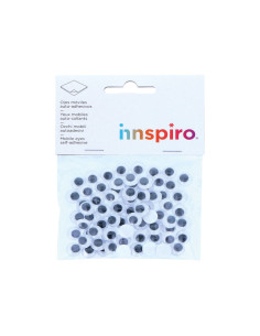 BOLSA 72 OJOS MÓVILES REDONDOS INNSPIRO ADHESIVOS Ø 10mm 2