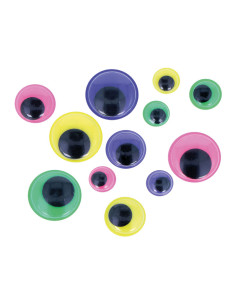 BOLSA 64 OJOS MÓVILES INNSPIRO ADHESIVOS SURTIDOS