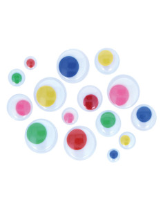 BOLSA 75 OJOS MÓVILES INNSPIRO ADHESIVOS SURTIDOS